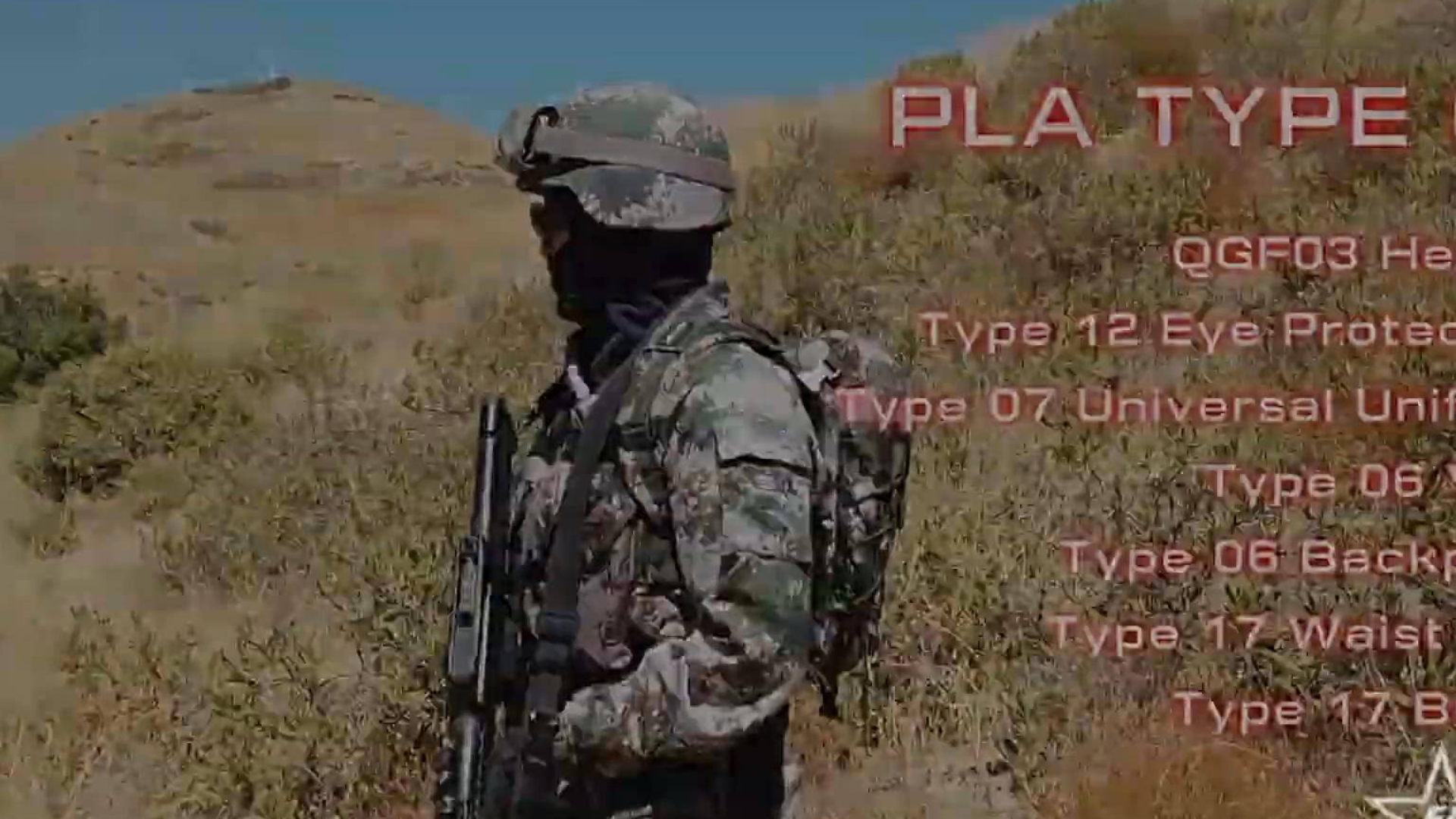 国外玩家 cos PLA wargame中一展强劲战力